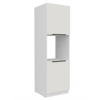 Słupek do zabudowy piekarnika 60 cm biały AURO 60 DP-210 2F